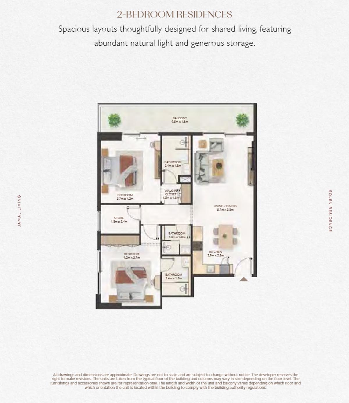 2 Bedroom